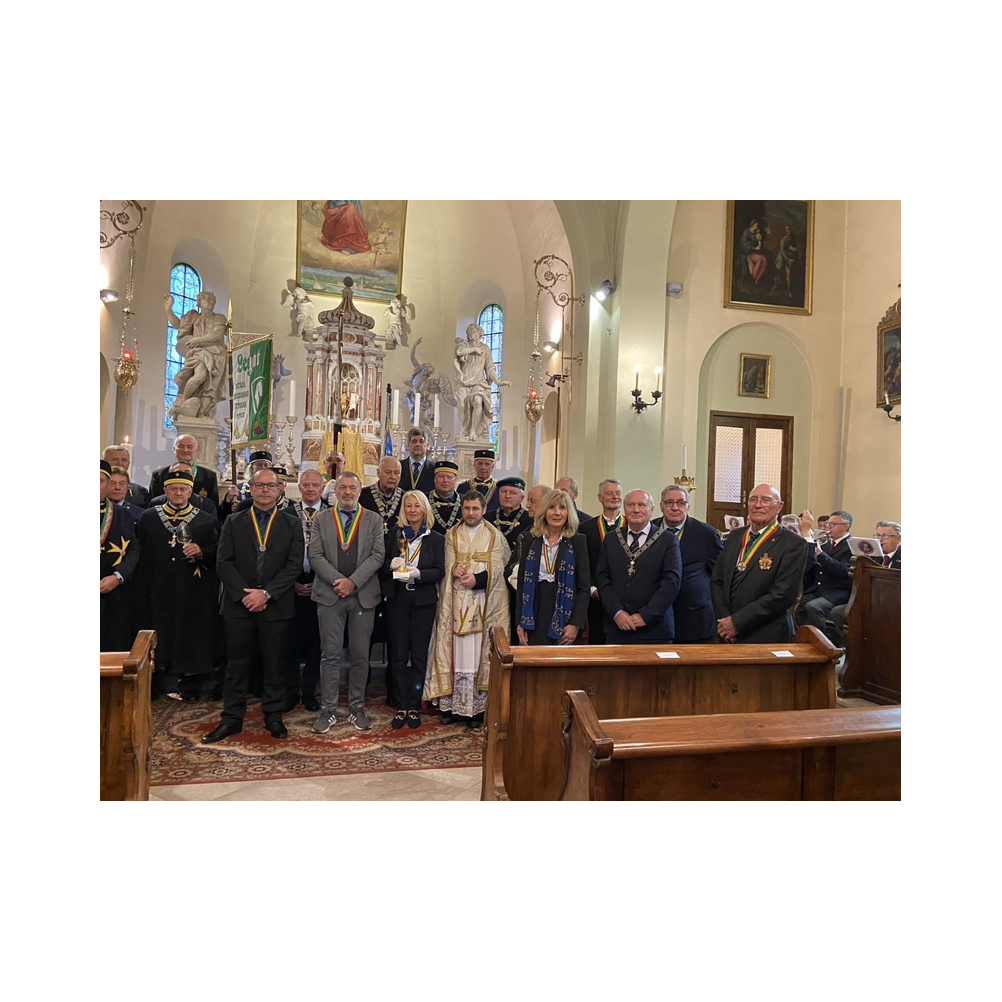 Consulatsfest in Italien, Festzug, Kirche und Festessen