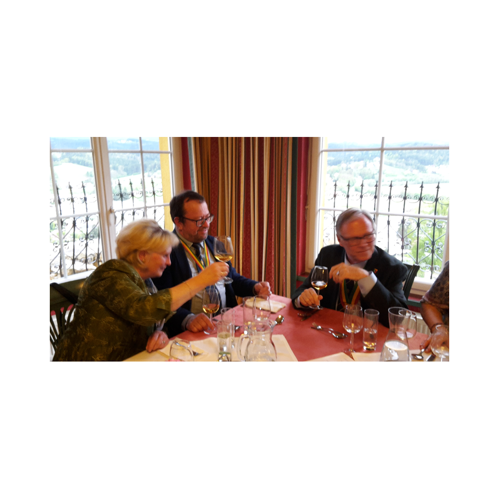 Tafelrunde Legat Patria Lipizzanae Styriae, Thema Protwerinseminar, Verkostung Protweine und Speisen