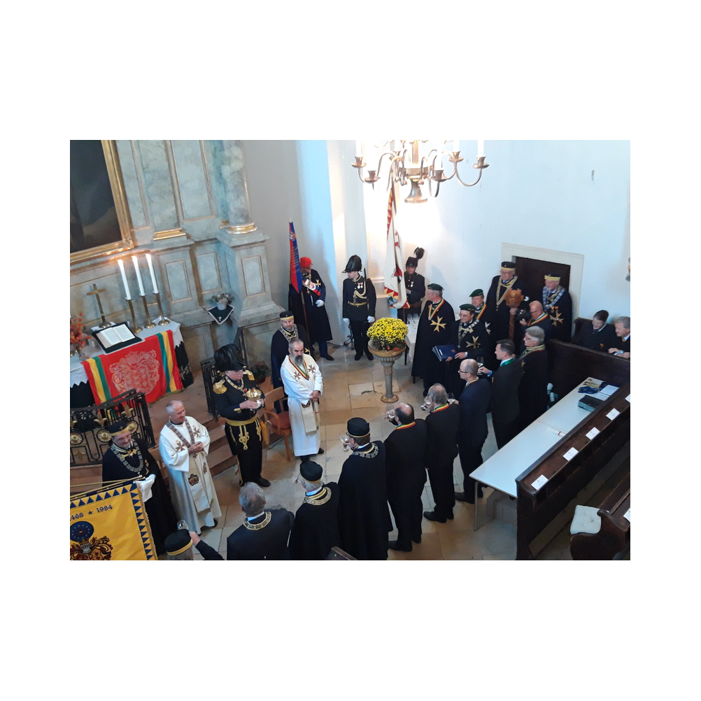 Ordenstag in Rust, Kirche und Aufstellung