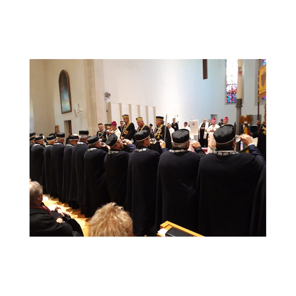 Stiftungsfest 2021 in Eisenstadt, Festzug und Kirche, Ausklang