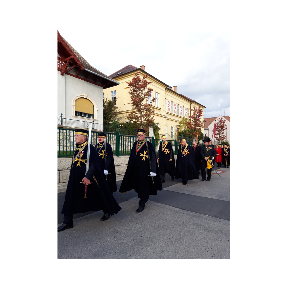Stiftungsfest 2021 in Eisenstadt, Festzug und Kirche, Ausklang
