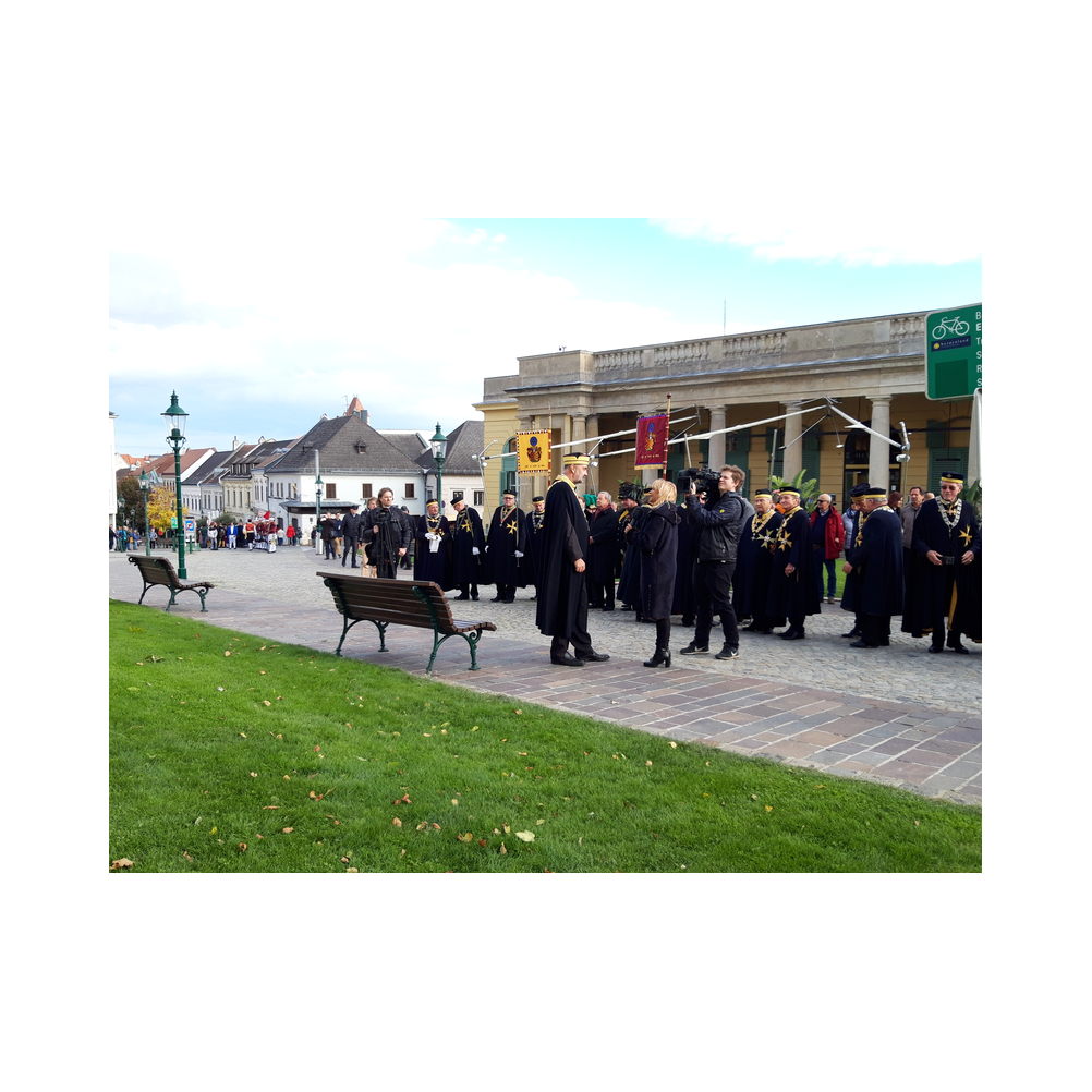 Stiftungsfest 2021 in Eisenstadt, Festzug und Kirche, Ausklang