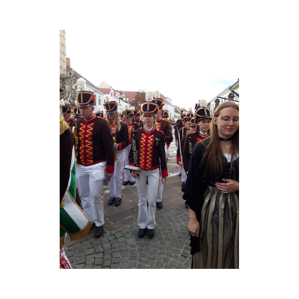 Stiftungsfest 2021 in Eisenstadt, Festzug und Kirche, Ausklang