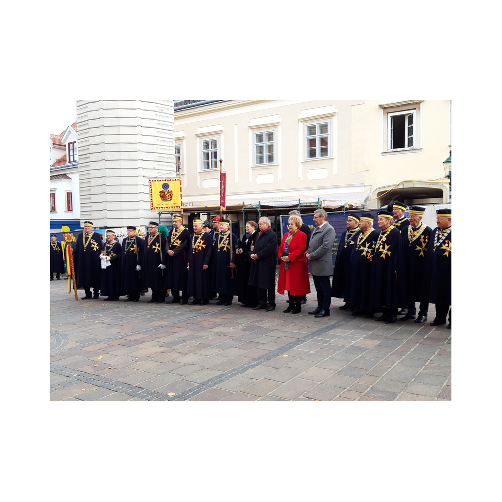 Stiftungsfest 2021 in Eisenstadt, Festzug und Kirche, Ausklang