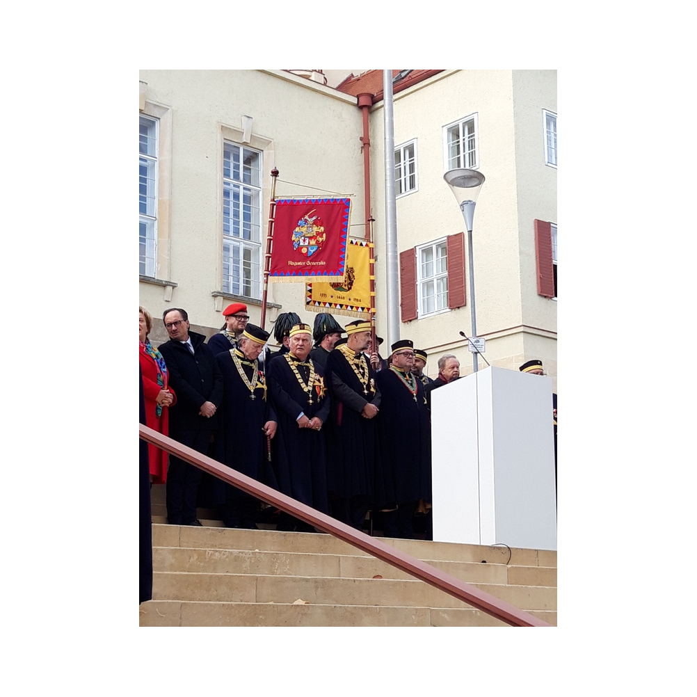 Stiftungsfest 2021 in Eisenstadt, Festzug und Kirche, Ausklang