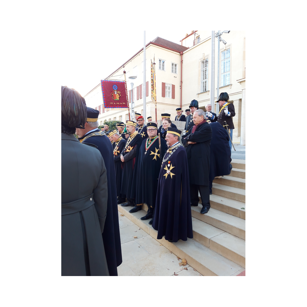 Stiftungsfest 2021 in Eisenstadt, Festzug und Kirche, Ausklang