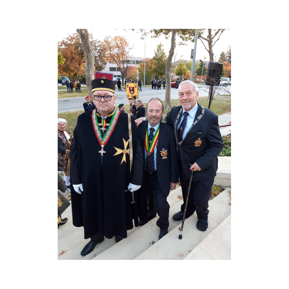 Stiftungsfest 2021 in Eisenstadt, Festzug und Kirche, Ausklang