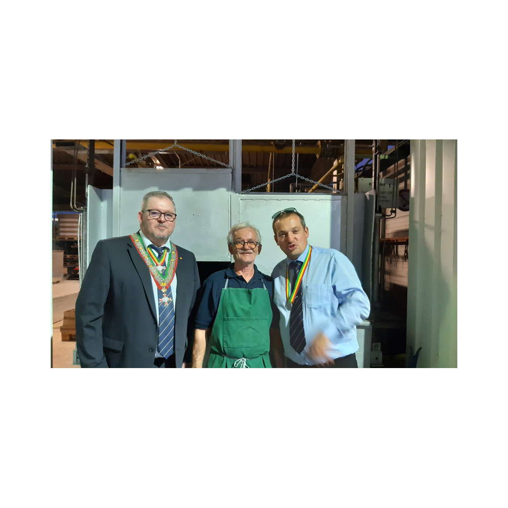 Besuch Kunstfabrik Bärnbach und Eisenfleisch Essen vom Legat Patria Lipizzianae Styriae