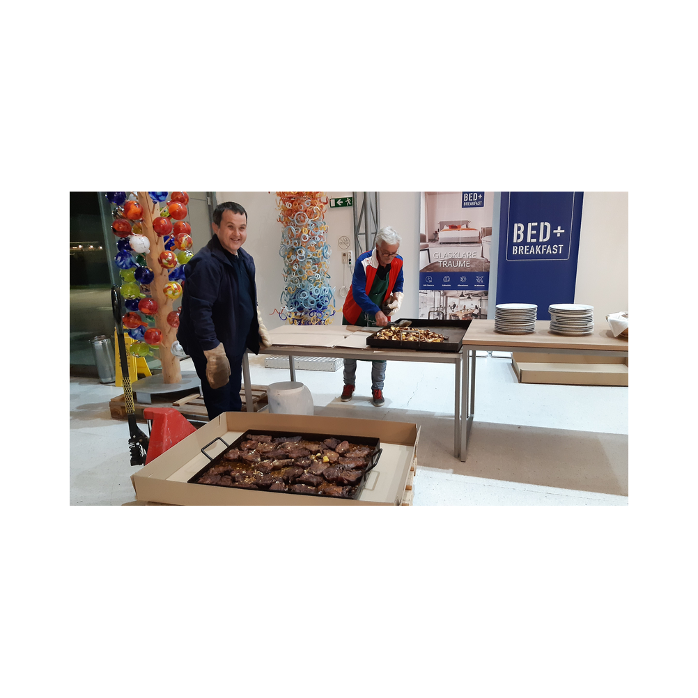 Besuch Kunstfabrik Bärnbach und Eisenfleisch Essen vom Legat Patria Lipizzianae Styriae