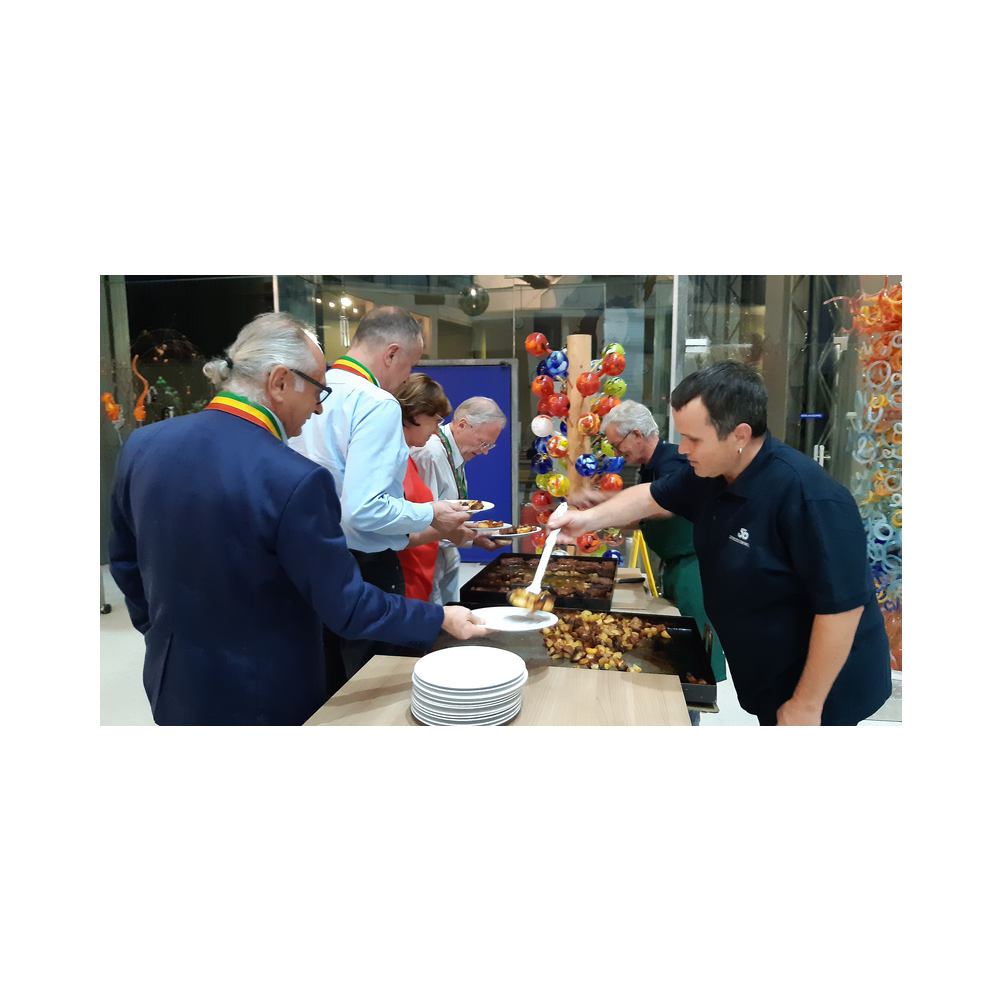 Besuch Kunstfabrik Bärnbach und Eisenfleisch Essen vom Legat Patria Lipizzianae Styriae