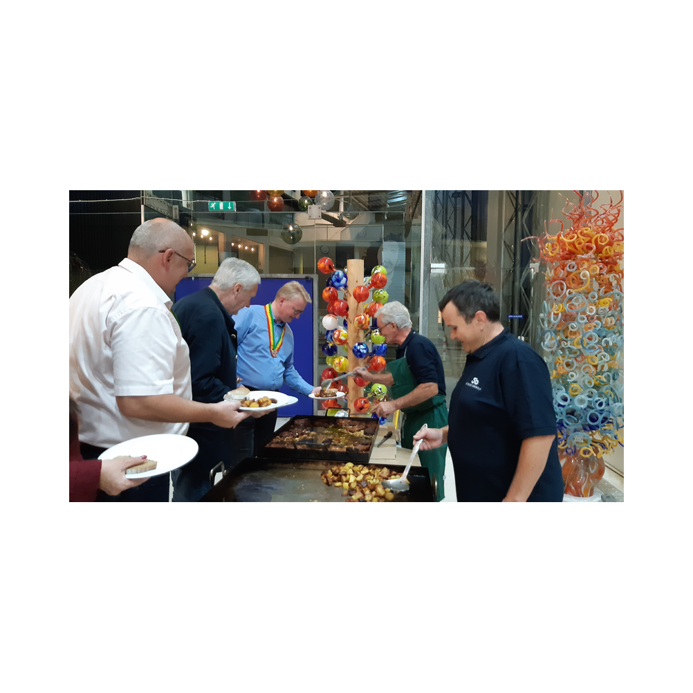 Besuch Kunstfabrik Bärnbach und Eisenfleisch Essen vom Legat Patria Lipizzianae Styriae
