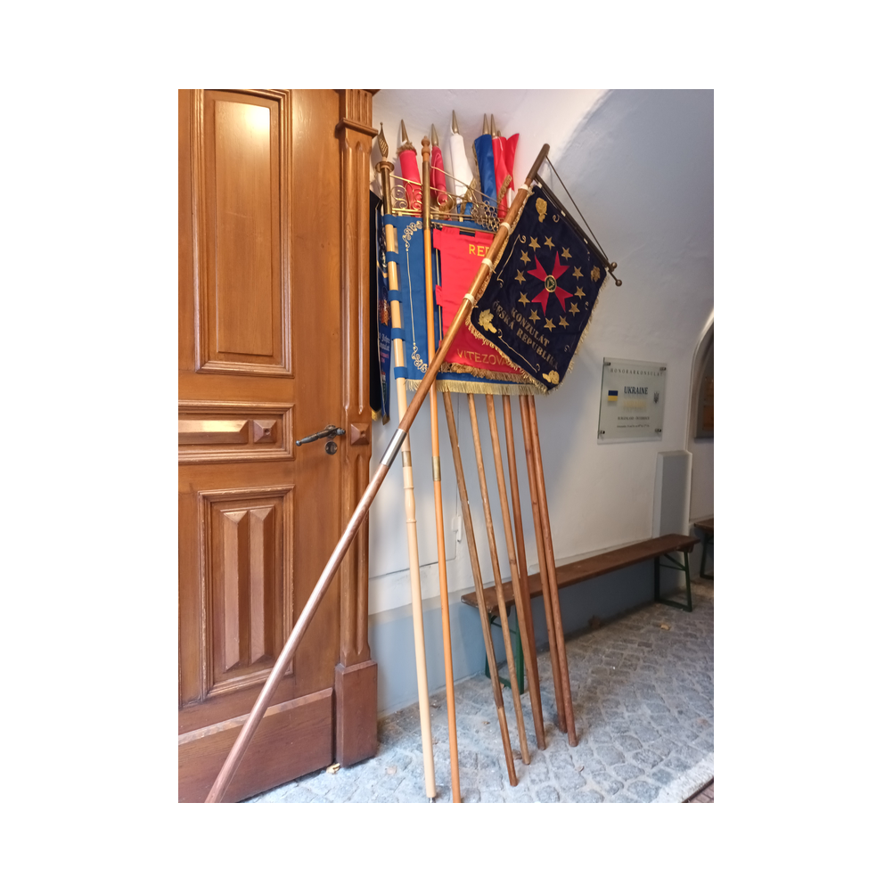 Stiftungsfest 2022 in Eisenstadt, Nobilitierung von Heinrich Zichtl und Alfred Jarema zum Eques, Festzug, Kirche und Ausklang