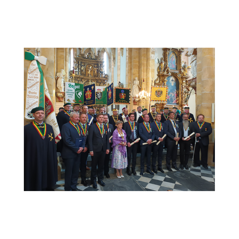 Legatsfest Murau, Agappe, Festzug, Kirche und Ausklang