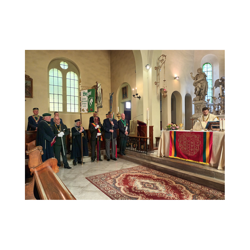 Consulatsfest in Italien, Festzug, Kirche und Festessen