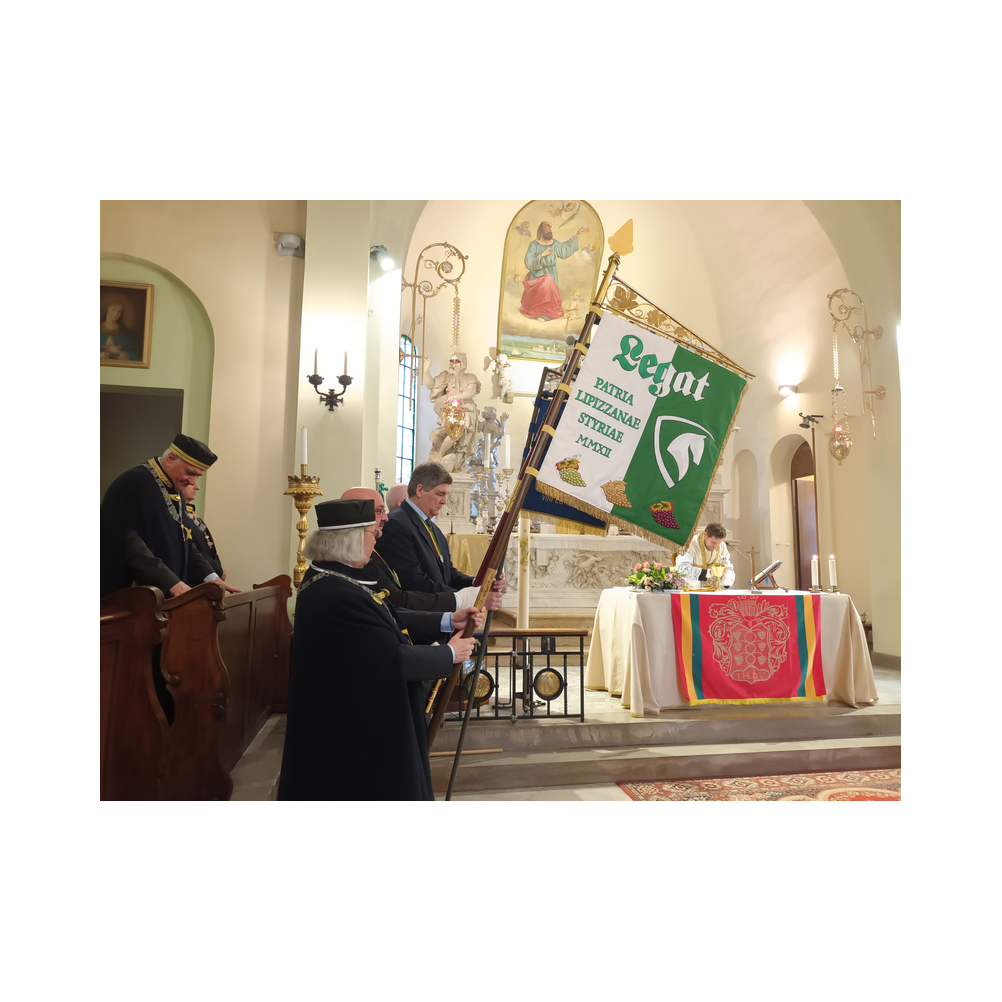 Consulatsfest in Italien, Festzug, Kirche und Festessen