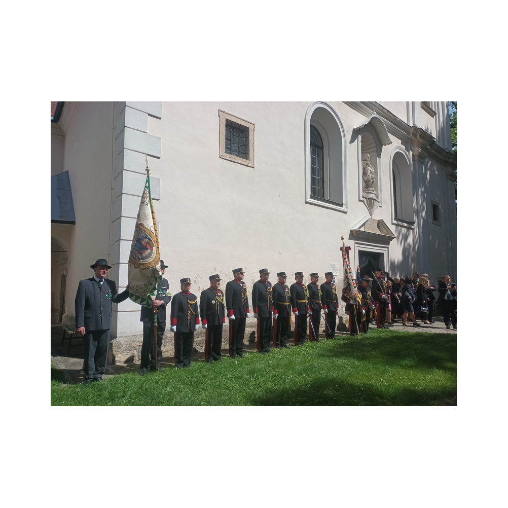 Consulatsfest Steiermanr an der Grenze zu Radkersburg, Agappe, Festzug, Kirche und Festrede bei der Einweihung des Friedensdekmals Galus Pacis