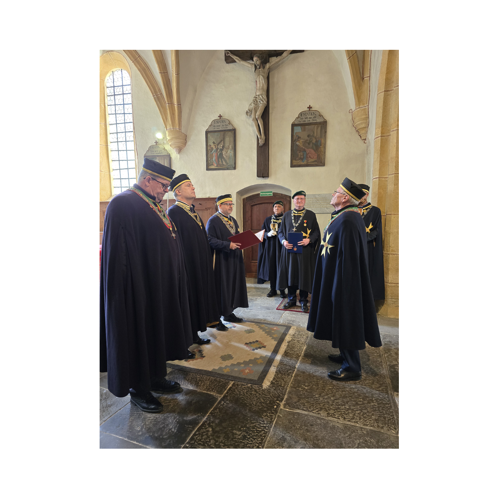 Ehrung mit dem Ordenskreuz