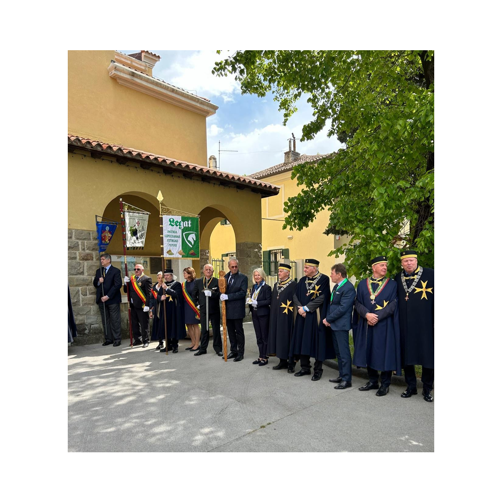 Consulatsfest in Italien, Festzug, Kirche und Festessen