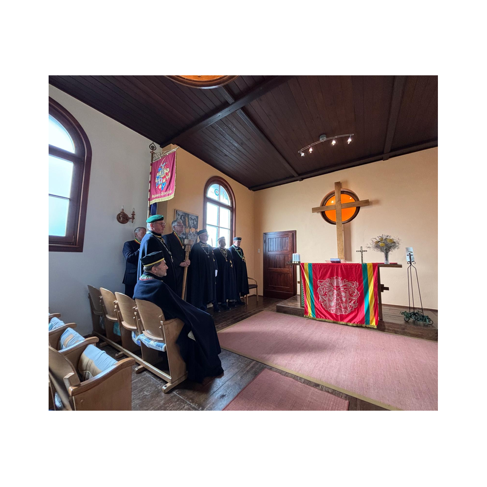 Komtureifest in Gleisdorf, Kirche, Akreditierungen, Gruppenbilder und Ausklang