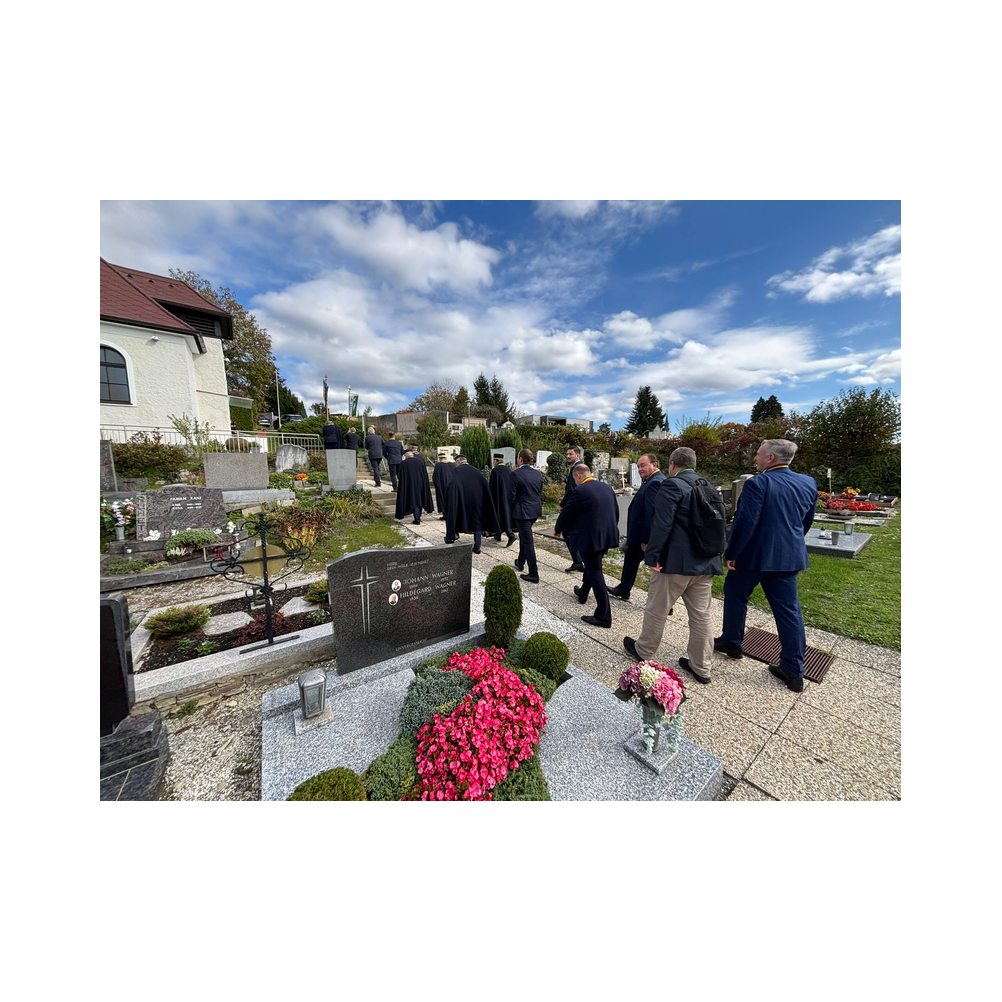 Komtureifest in Gleisdorf, Kirche, Akreditierungen, Gruppenbilder und Ausklang