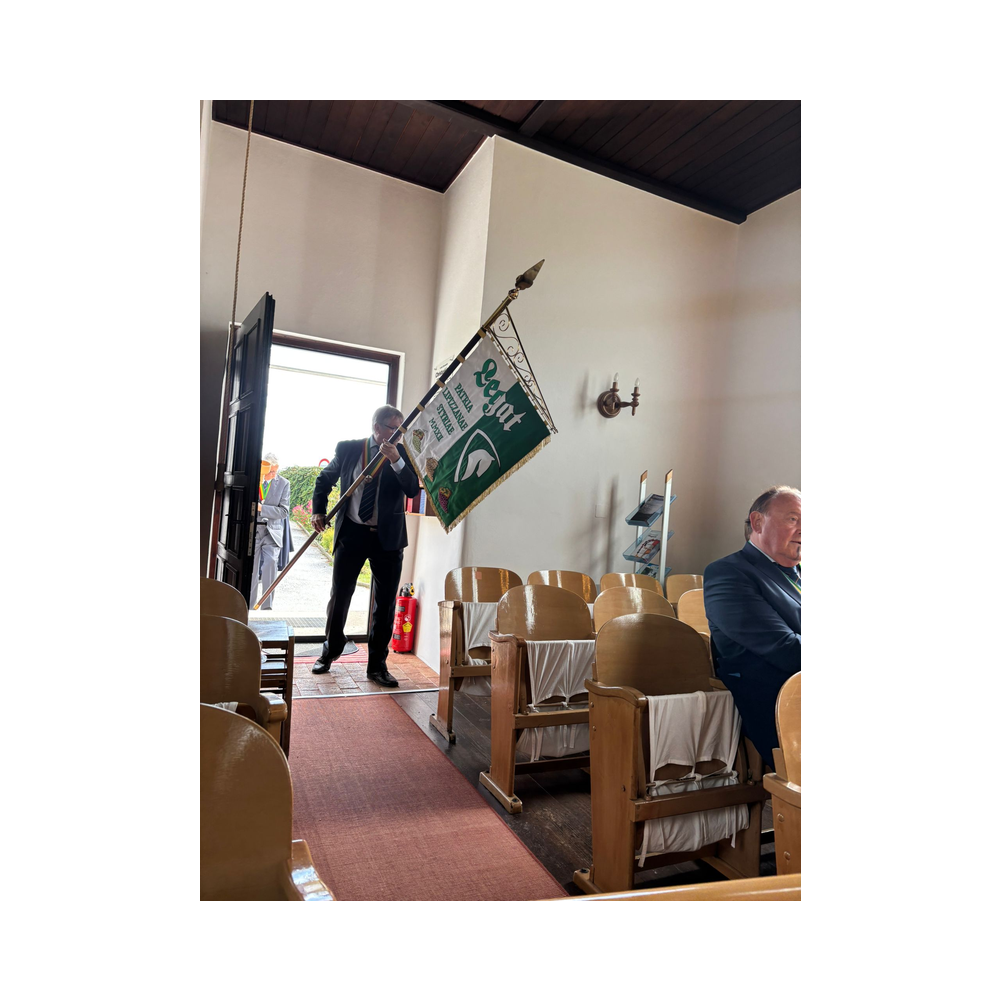 Komtureifest in Gleisdorf, Kirche, Akreditierungen, Gruppenbilder und Ausklang