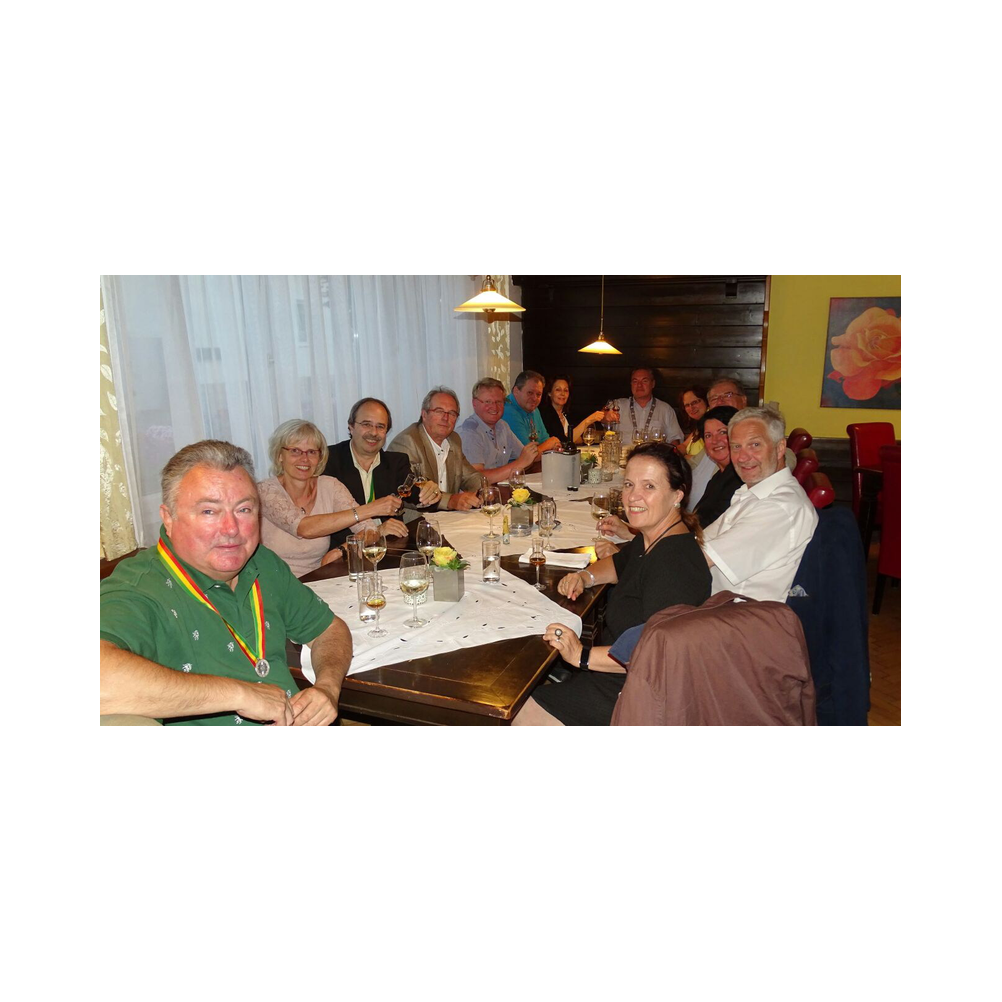 Marschallschulung beim Legat Patria Lipizzanae Styriae, Vor und in der Kirche und im Pfarrsaal