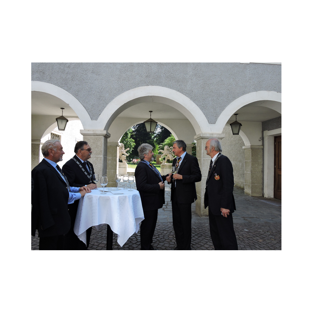 Consulatsfest in Gmünd, Agape, Festzug, Kirche und Festessen