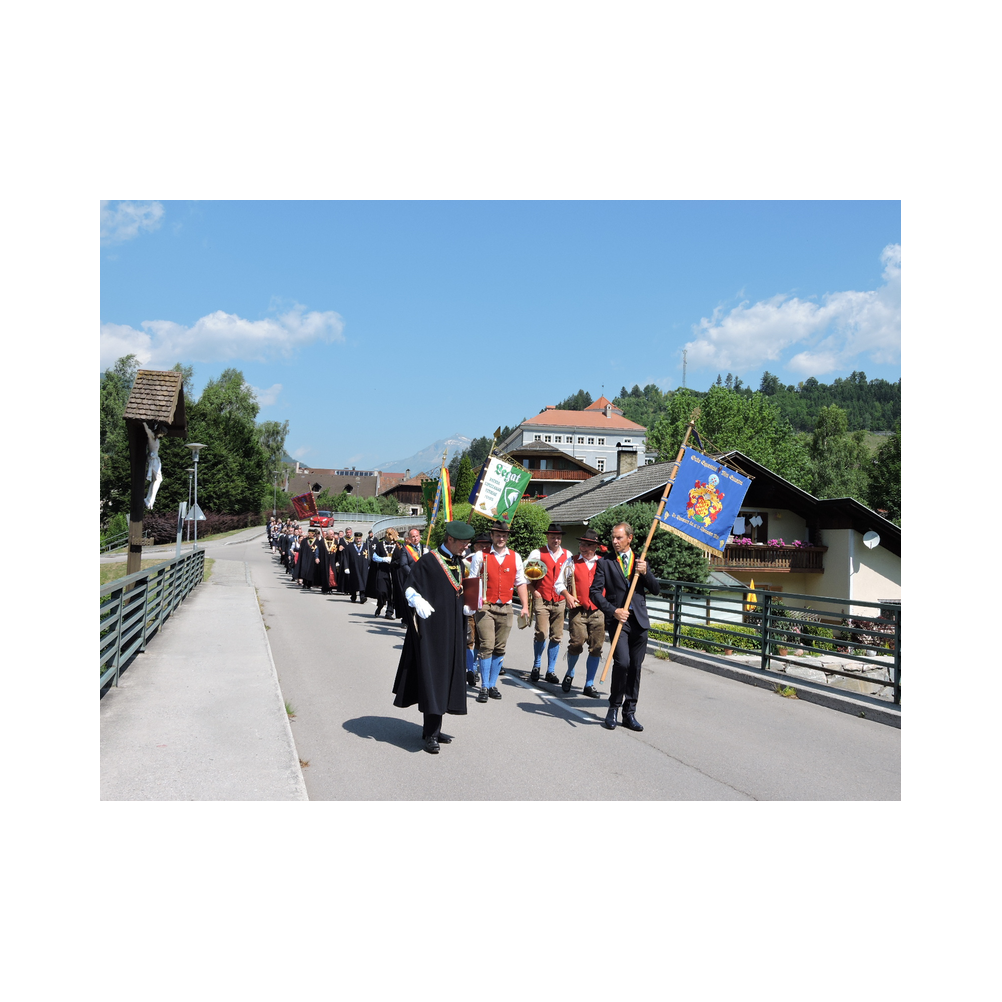 Consulatsfest in Gmünd, Agape, Festzug, Kirche und Festessen