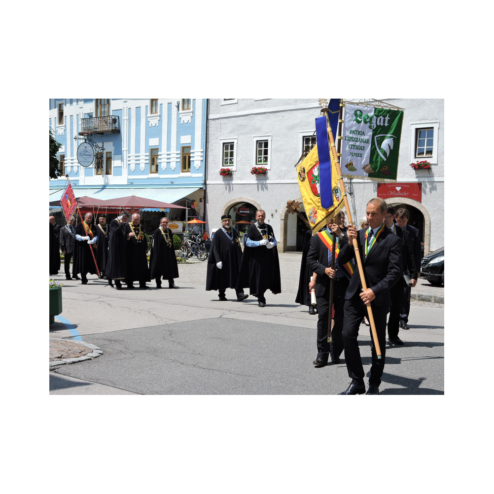 Consulatsfest in Gmünd, Agape, Festzug, Kirche und Festessen