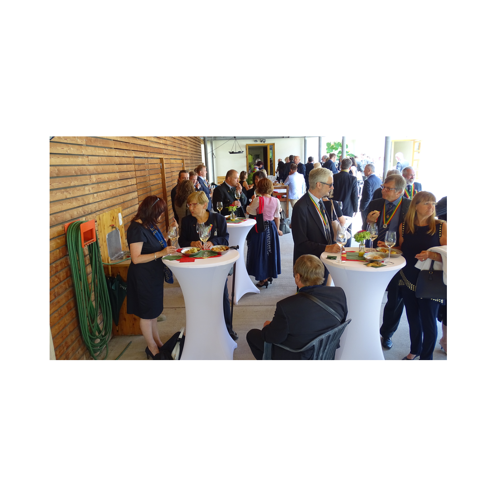 Legatsfest in Leoben, 2017. Viele Gäste, Messe in der Kirche und Ausklang