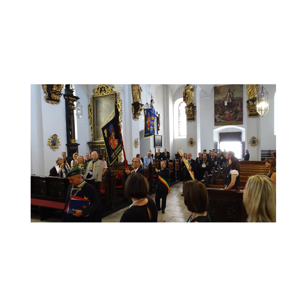 Legatsfest in Leoben, 2017. Viele Gäste, Messe in der Kirche und Ausklang