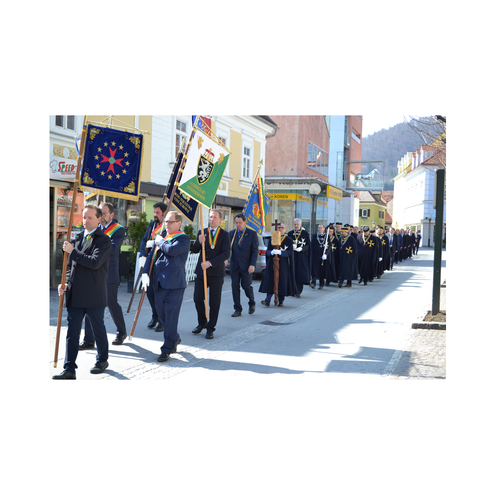 Letatsfest Patria Lipizzanae Styriae 2018, Kirche, Festzug und Festtafel