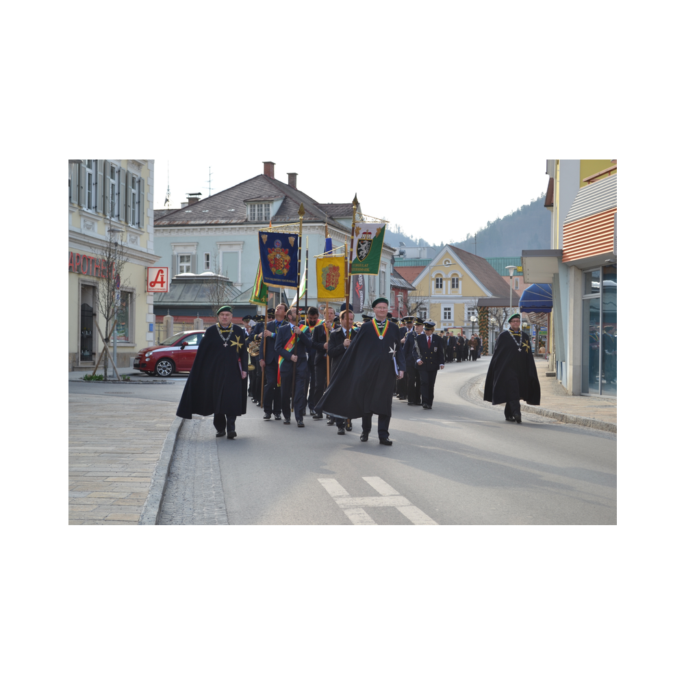 Letatsfest Patria Lipizzanae Styriae 2018, Kirche, Festzug und Festtafel