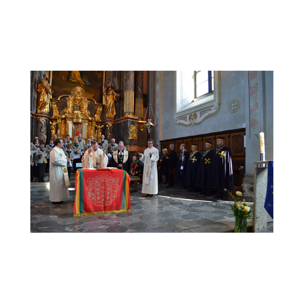 Letatsfest Patria Lipizzanae Styriae 2018, Kirche, Festzug und Festtafel