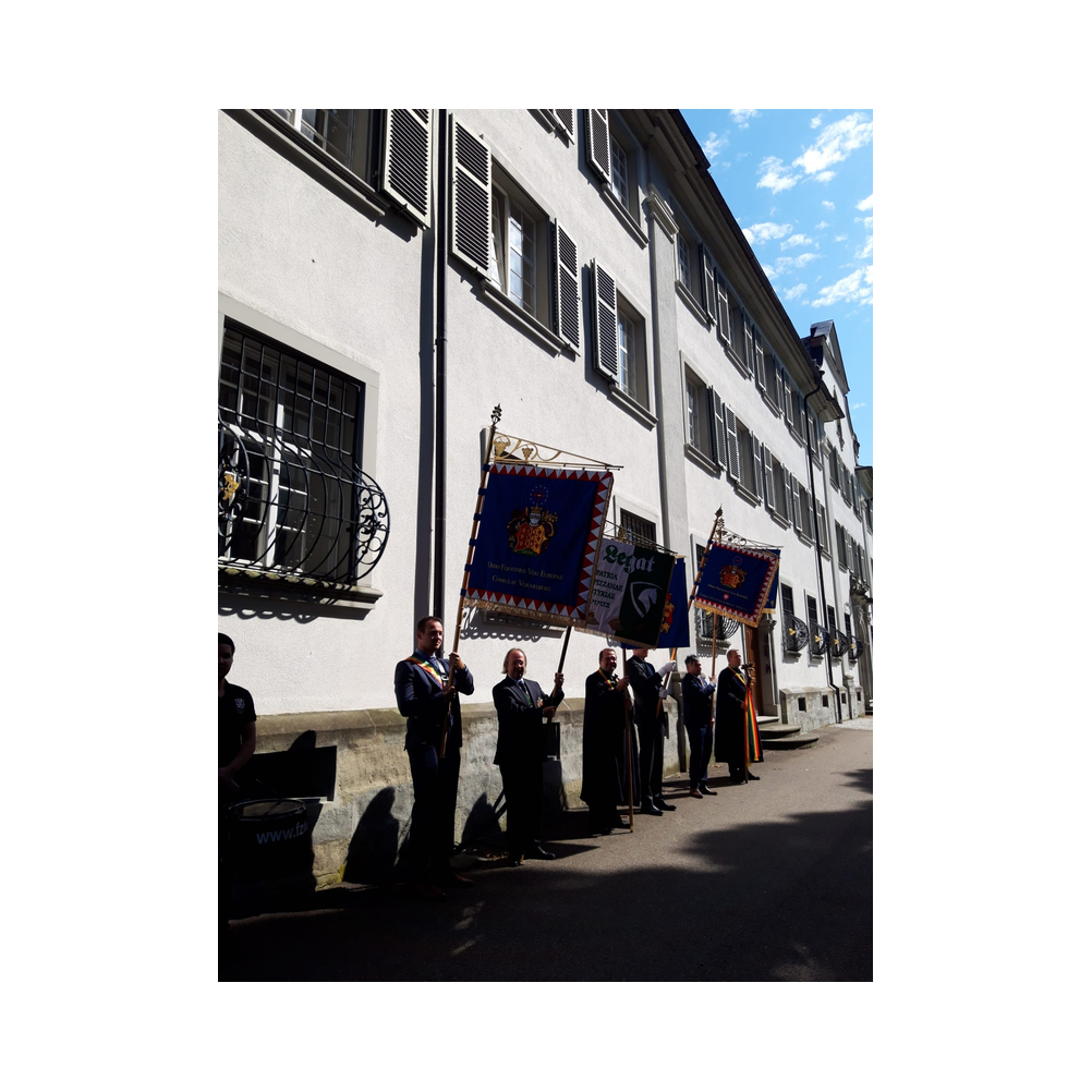 Consulatsfest Vorardelberg, 2021. Agappe, Festzug und Kirche, Ausklang auf dem Schff "MS-Österreich"