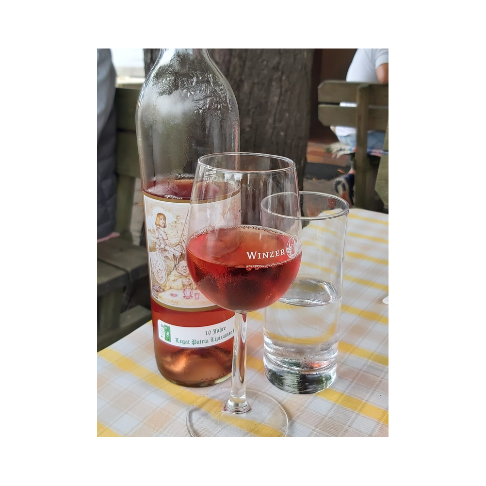 Schmankerlwanderung in Ligist vom Legat Patria Lipizzanae Styriae, Ansprache, Speisen und Ausklang