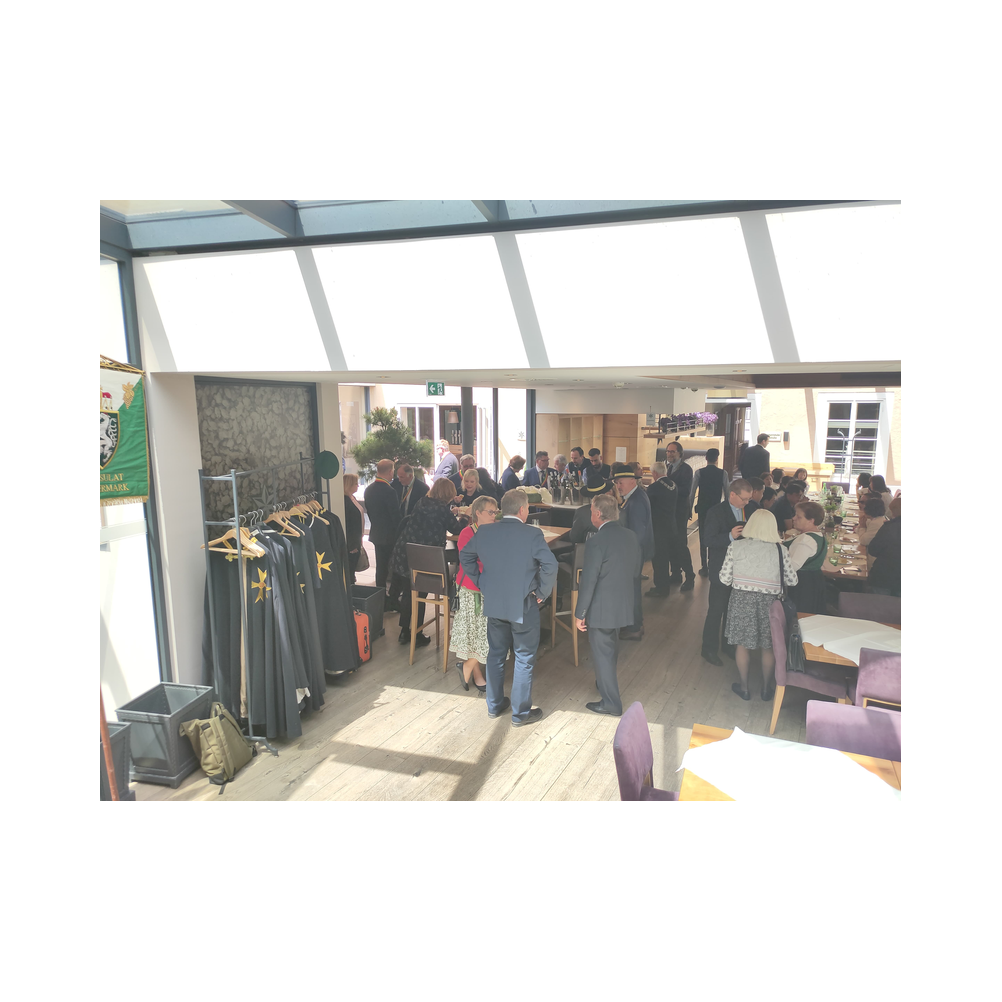 Consulatsfest in Salzburg, Agappe, Kirche und Festakt, Ausklang