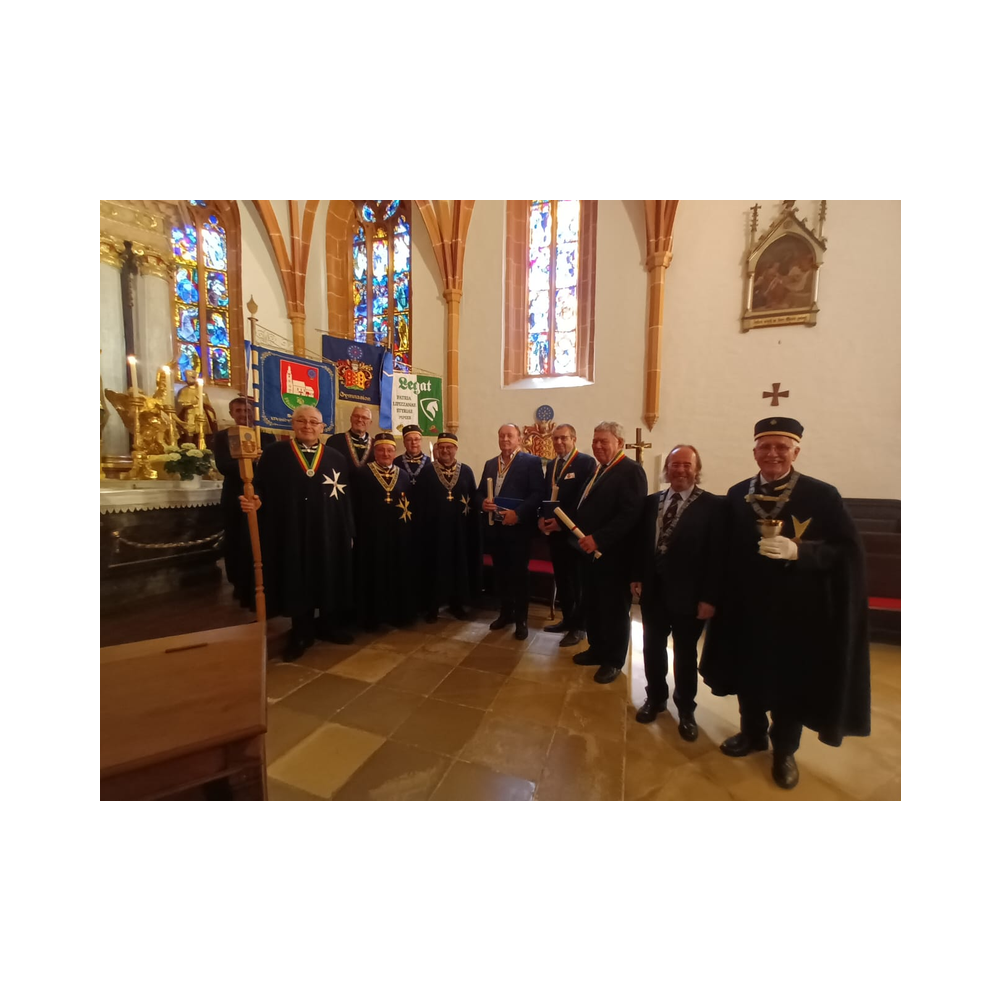 Wappenfest im Burgenland, Agappe, Kirche, Gäste und Ausklang