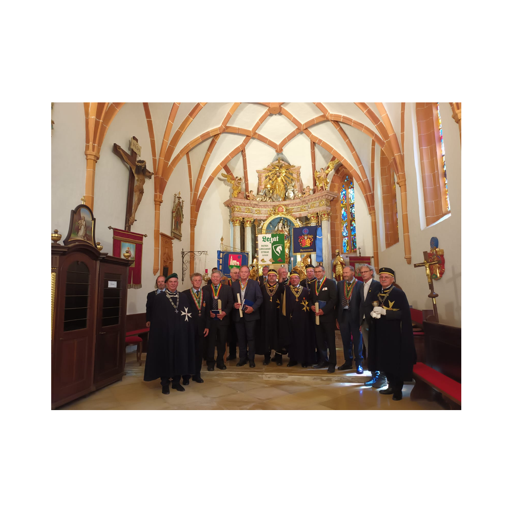 Wappenfest im Burgenland, Agappe, Kirche, Gäste und Ausklang