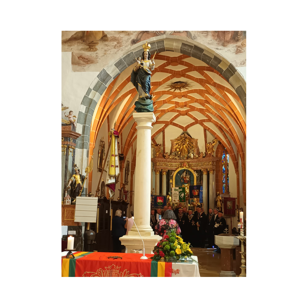 Wappenfest im Burgenland, Agappe, Kirche, Gäste und Ausklang