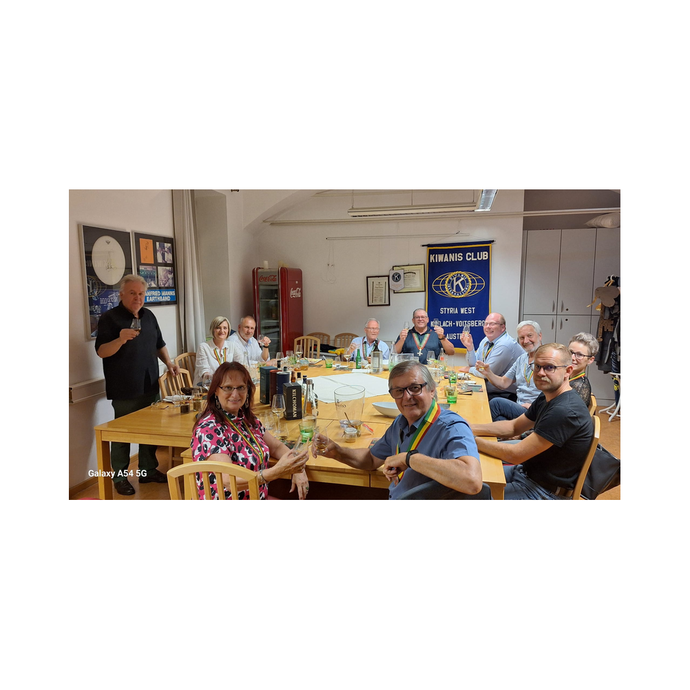 Shisky Seminar im K & K Köfalch, Gäste bei der Verkostung