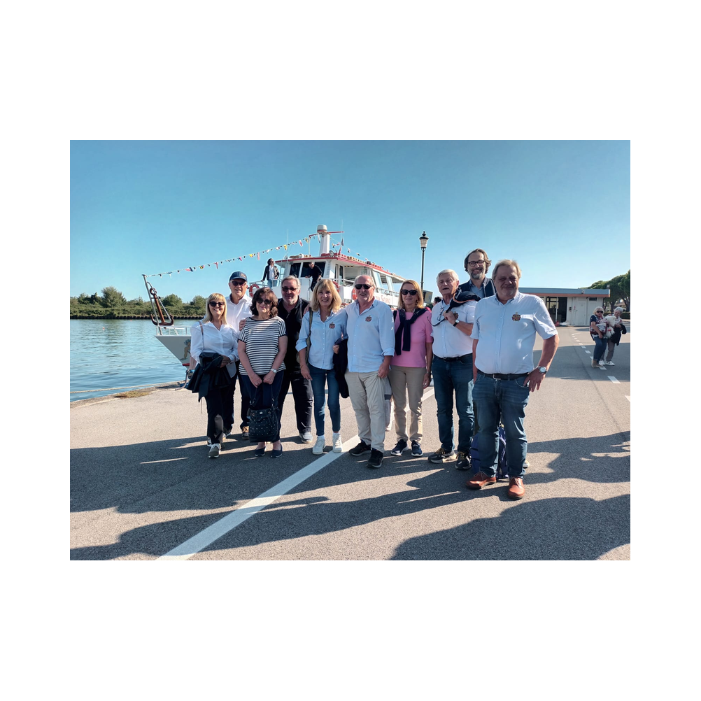 Besuch Consulat Italien, Schiffsfahrt in der Lagune von Marano, Gäste, Speisen und Getränke