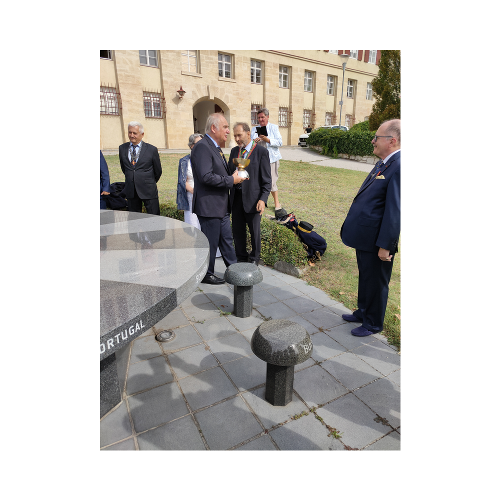 Pan Europa Pricknick in Eisenstadt am Europatisch und Festlichkeit an der Grenze zu Ungarn 