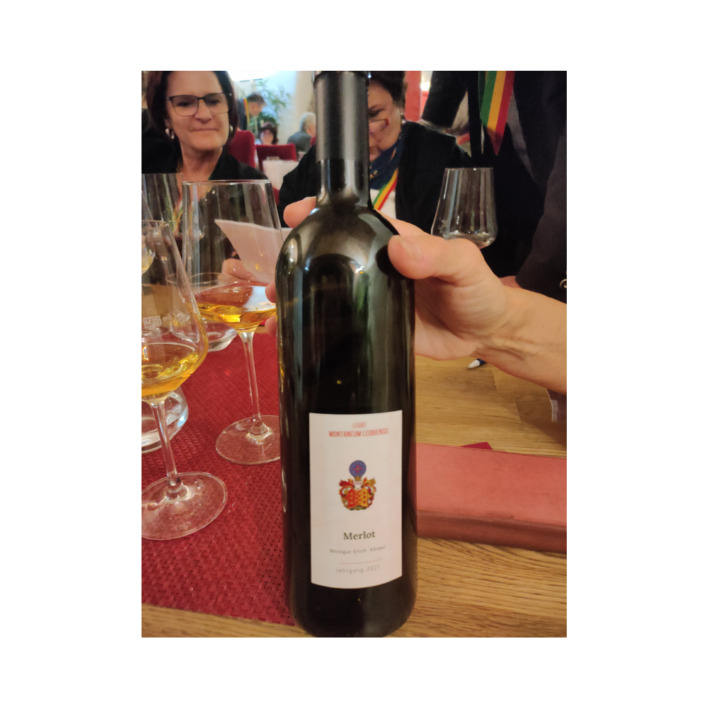 Tafelrunde Legat Leoben, Weine und Speisen