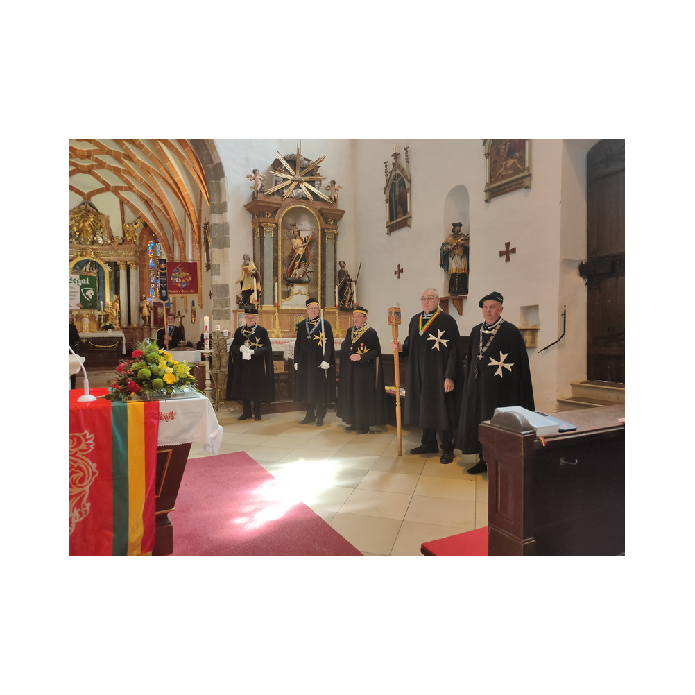 Wappenfest im Burgenland, Agappe, Kirche, Gäste und Ausklang