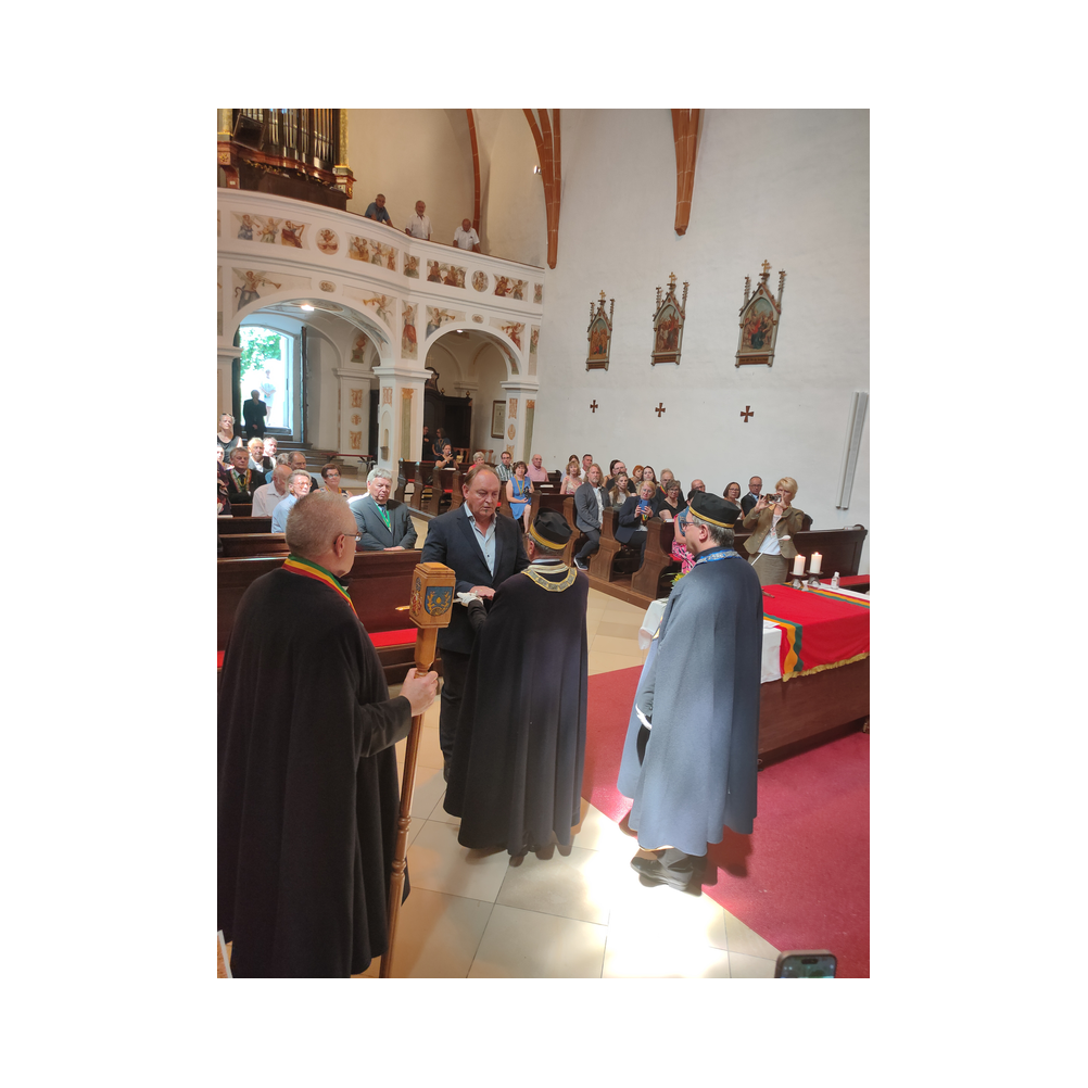 Wappenfest im Burgenland, Agappe, Kirche, Gäste und Ausklang