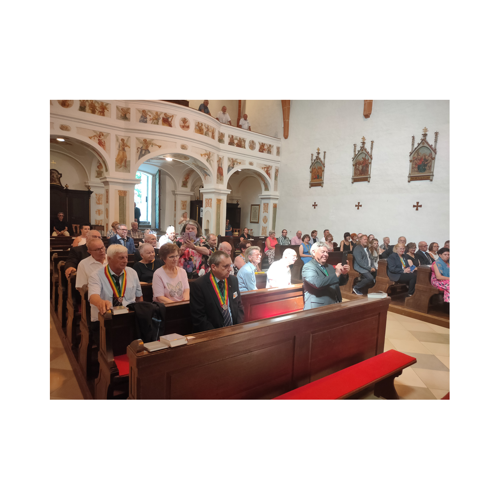 Wappenfest im Burgenland, Agappe, Kirche, Gäste und Ausklang