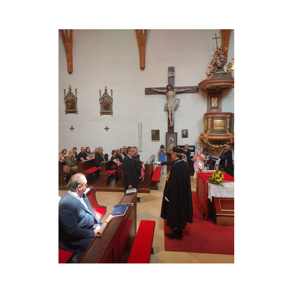 Wappenfest im Burgenland, Agappe, Kirche, Gäste und Ausklang