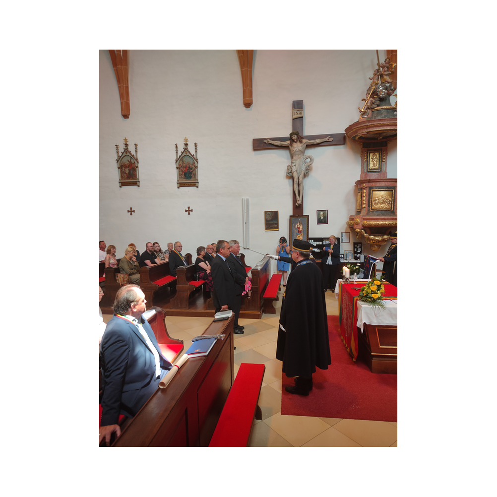Wappenfest im Burgenland, Agappe, Kirche, Gäste und Ausklang