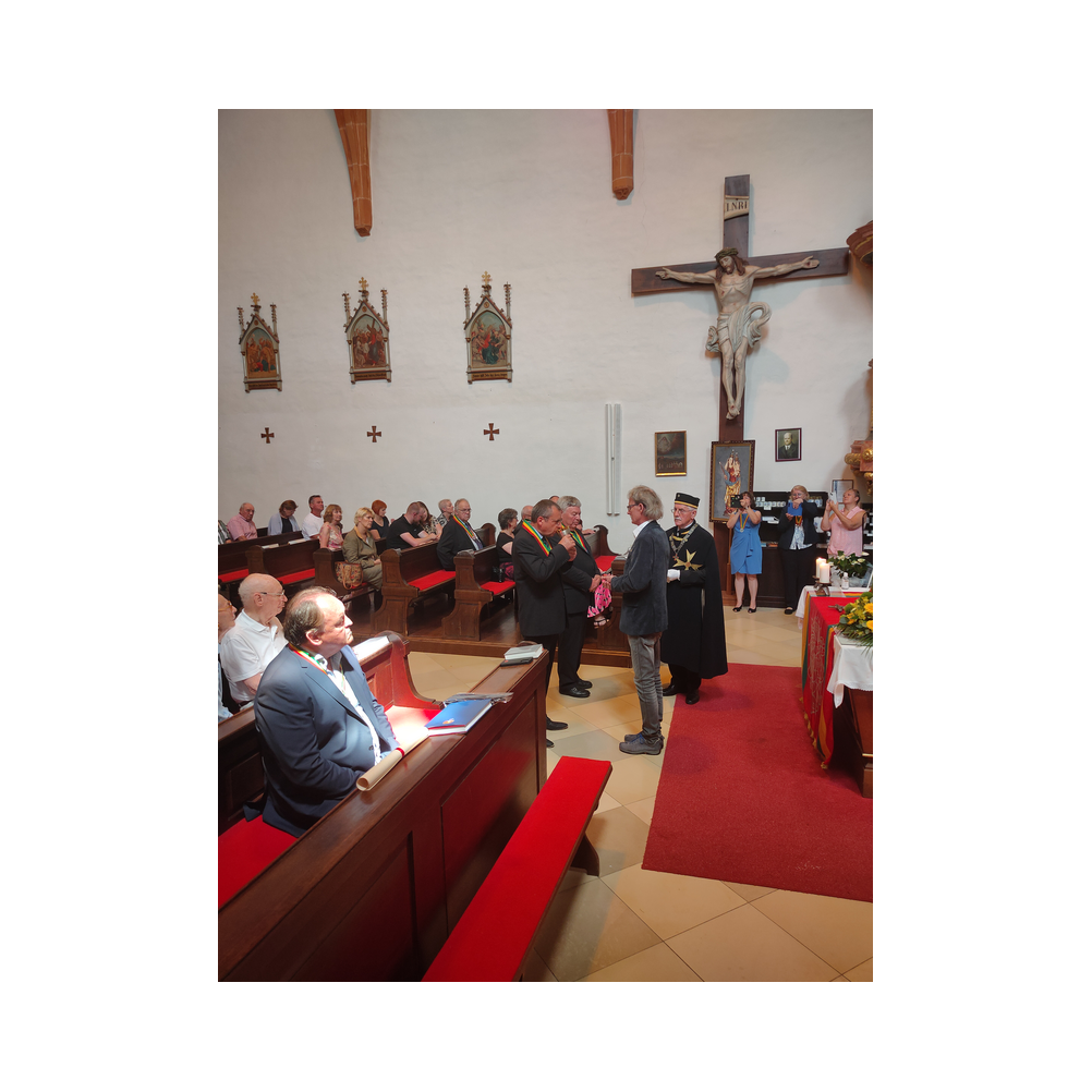Wappenfest im Burgenland, Agappe, Kirche, Gäste und Ausklang